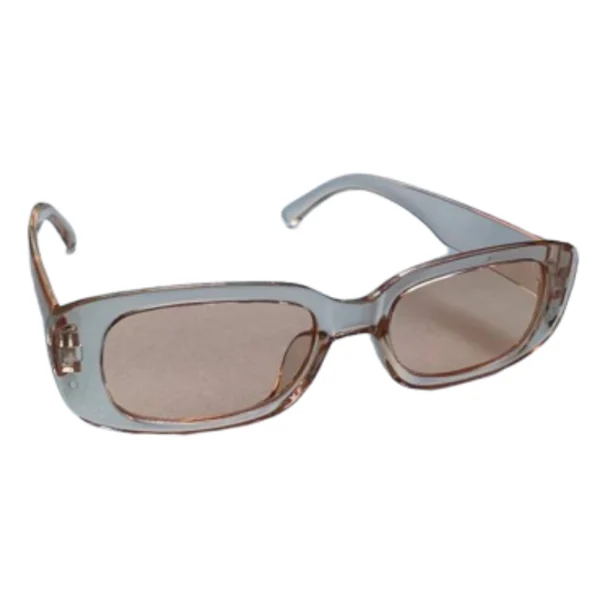 gafas rectangulares marrón 2