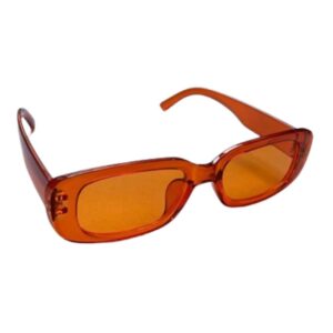 Gafas rectangulares anaranjadas (3)